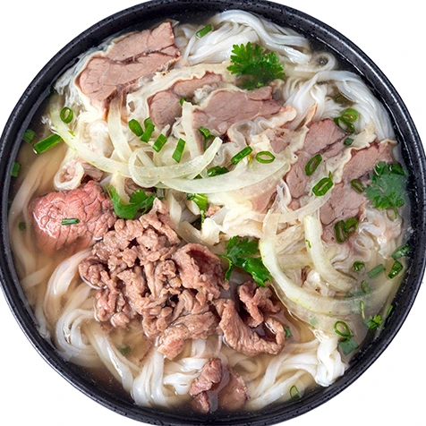 Phở Tái, Chín